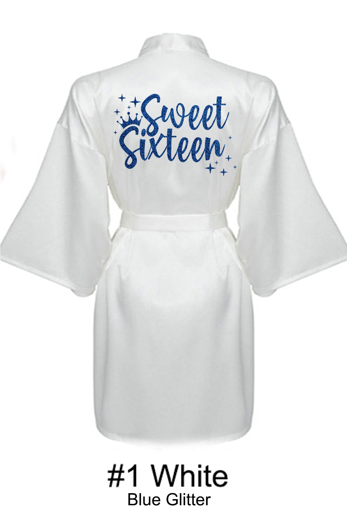 White Sweet 16 Robe