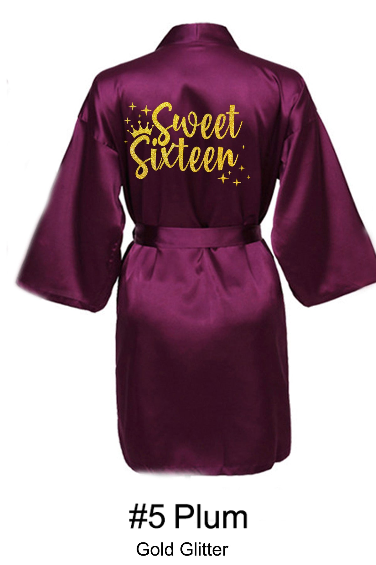 Plum Sweet 16 Robe