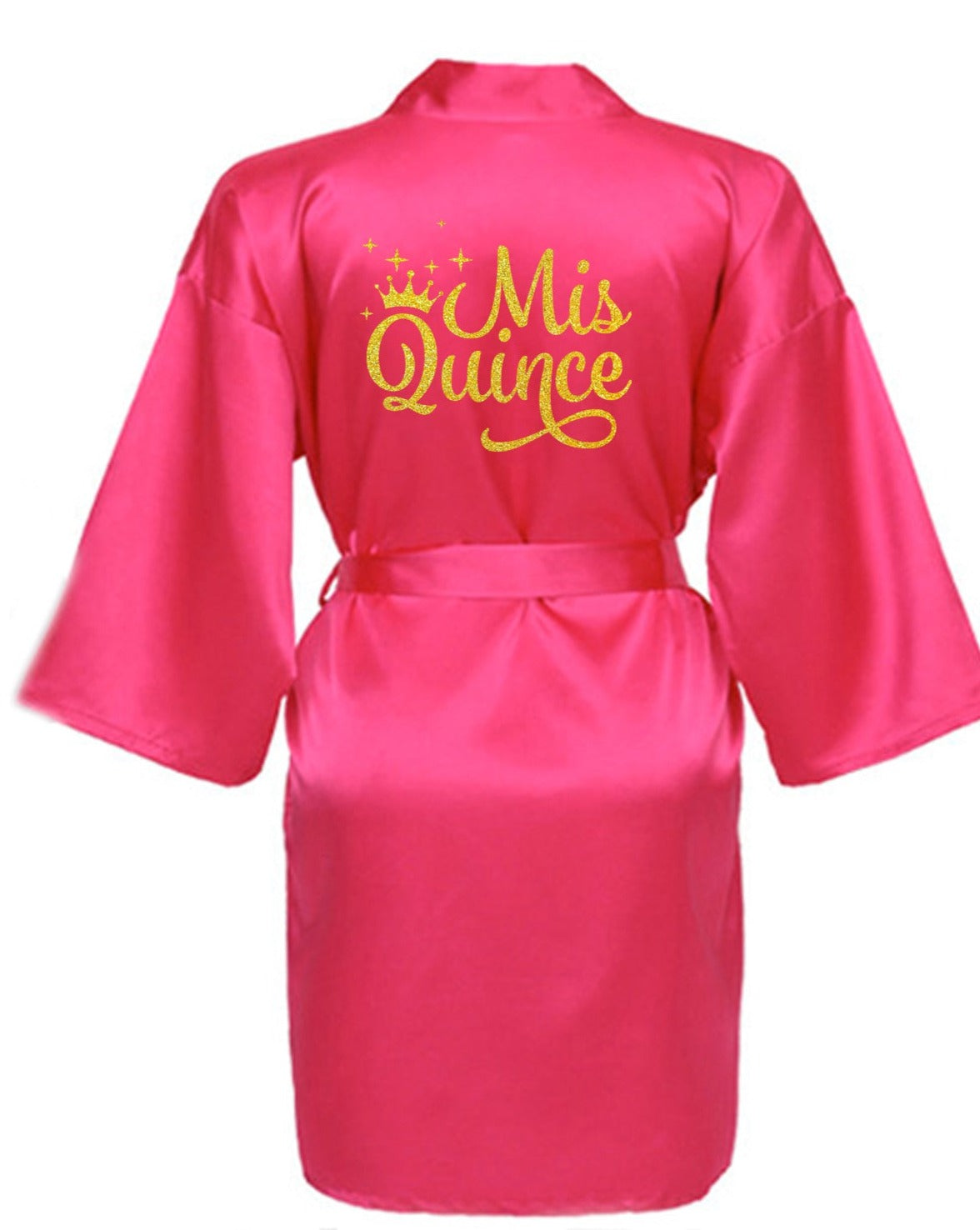 Hot Pink Quince Robe
