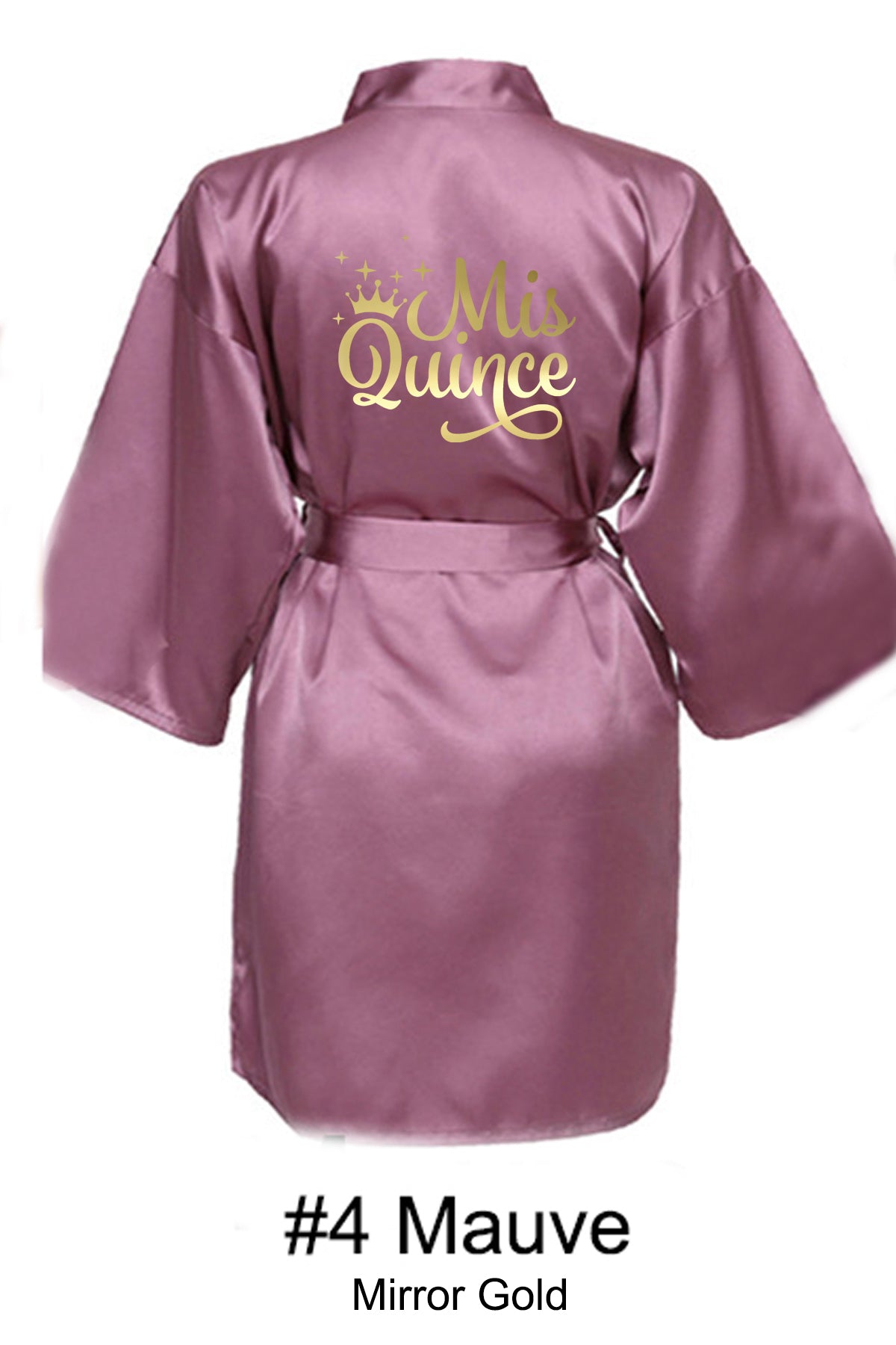 Mauve Quince Robe