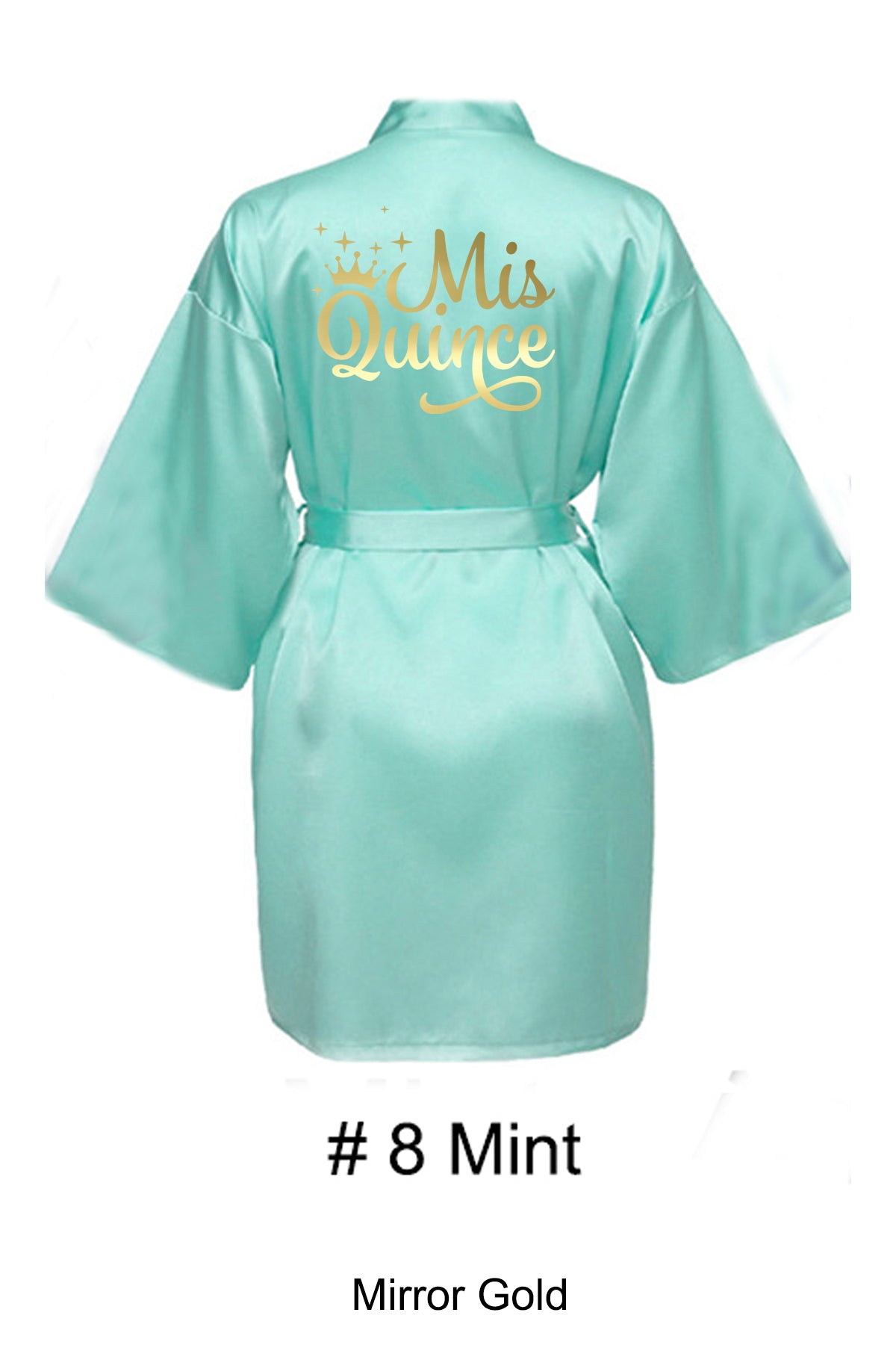 Mint Quince Robe