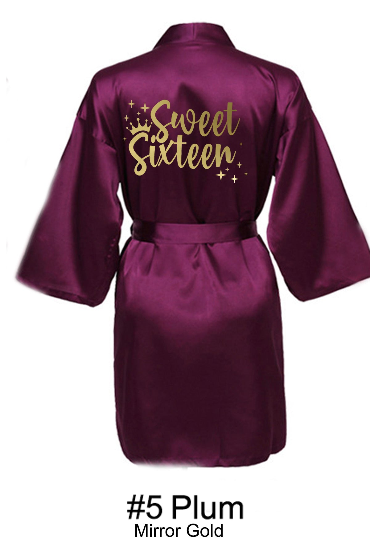 Plum Sweet 16 Robe