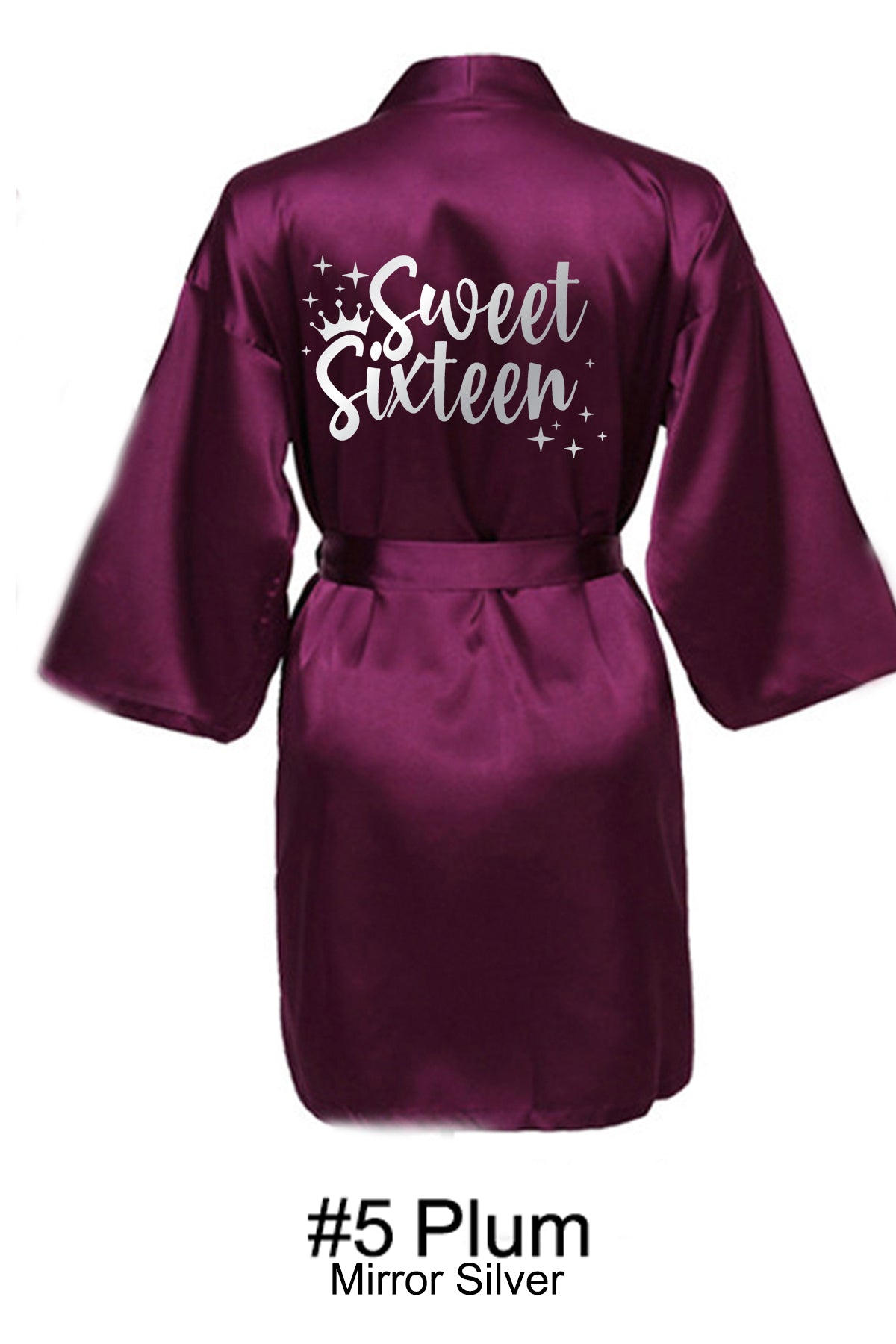Plum Sweet 16 Robe