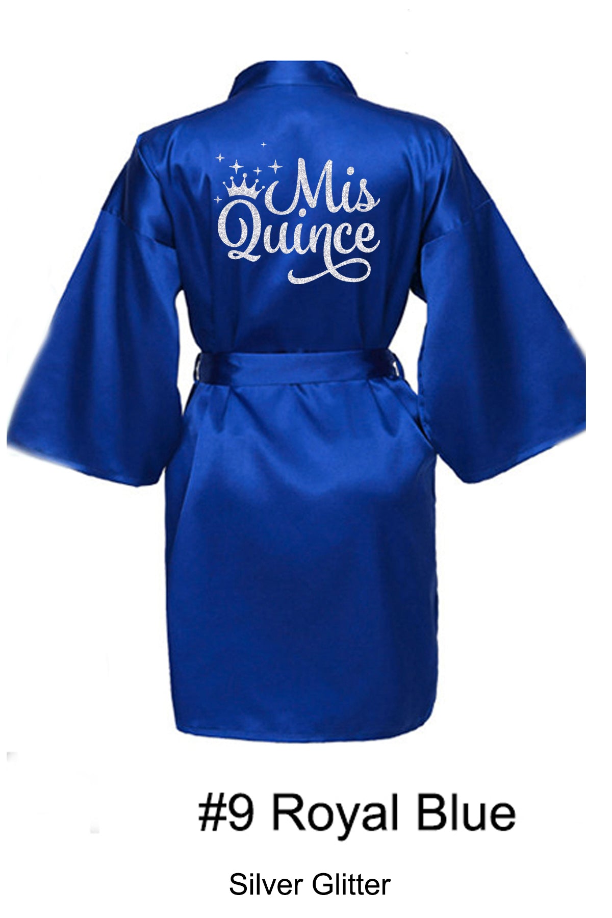 Royal Blue Quince Robe
