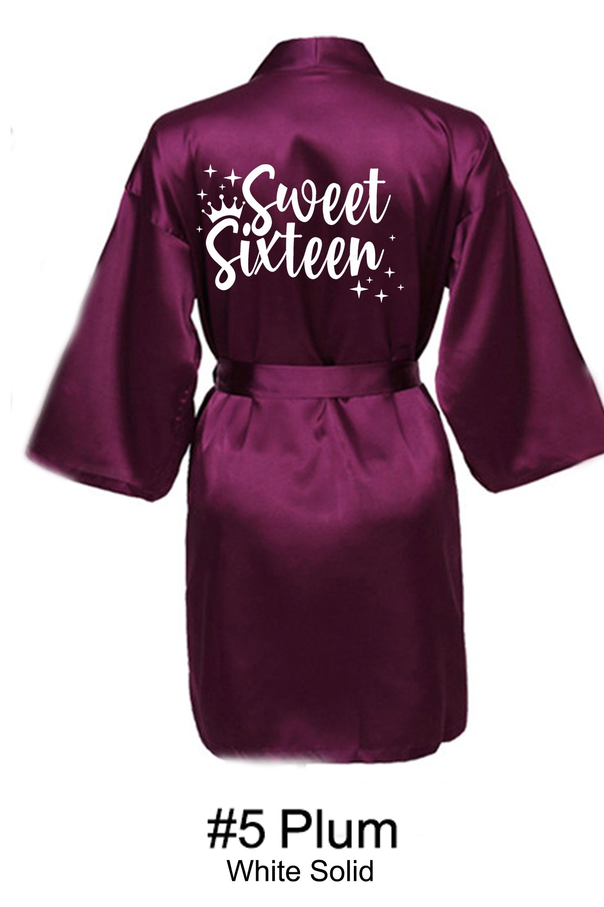 Plum Sweet 16 Robe