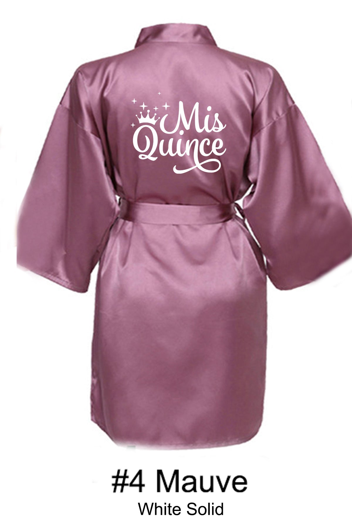 Mauve Quince Robe