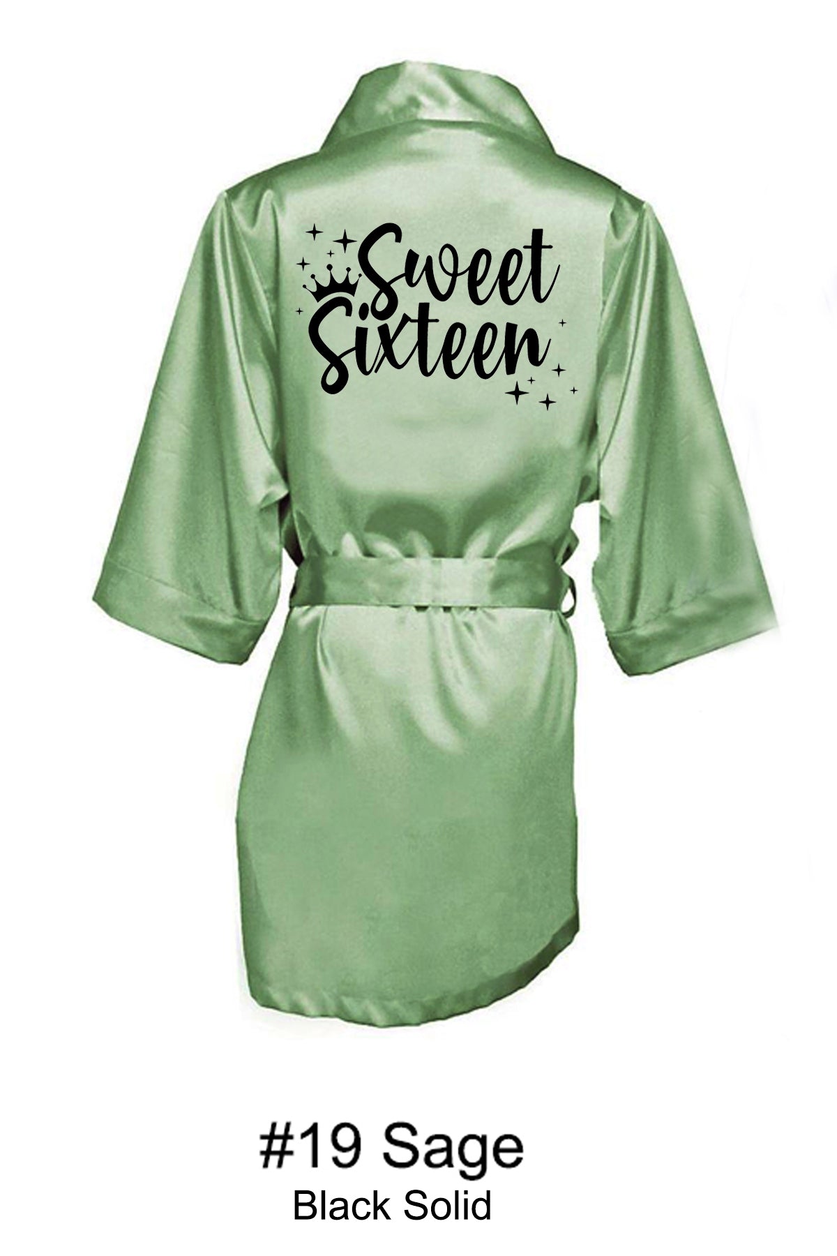 Sage Sweet 16 Robe