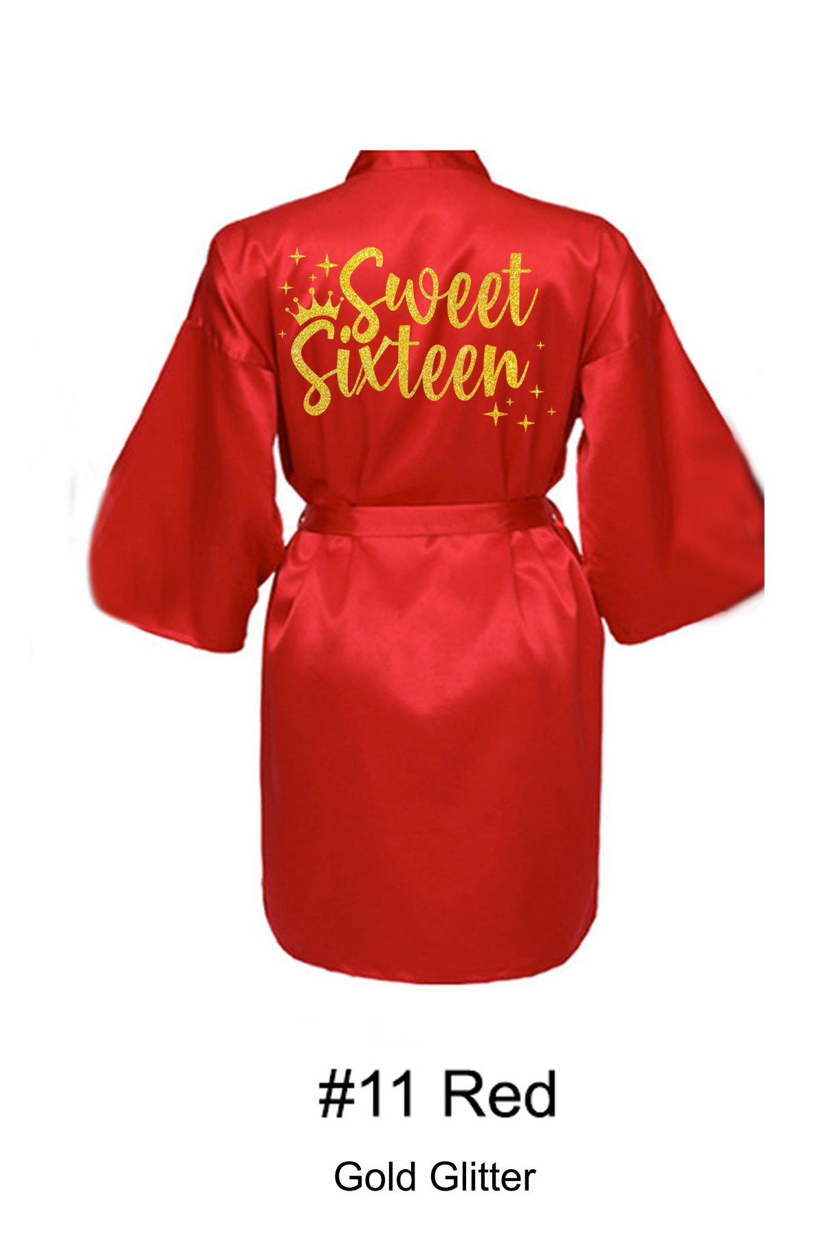 Red Sweet 16 Robe