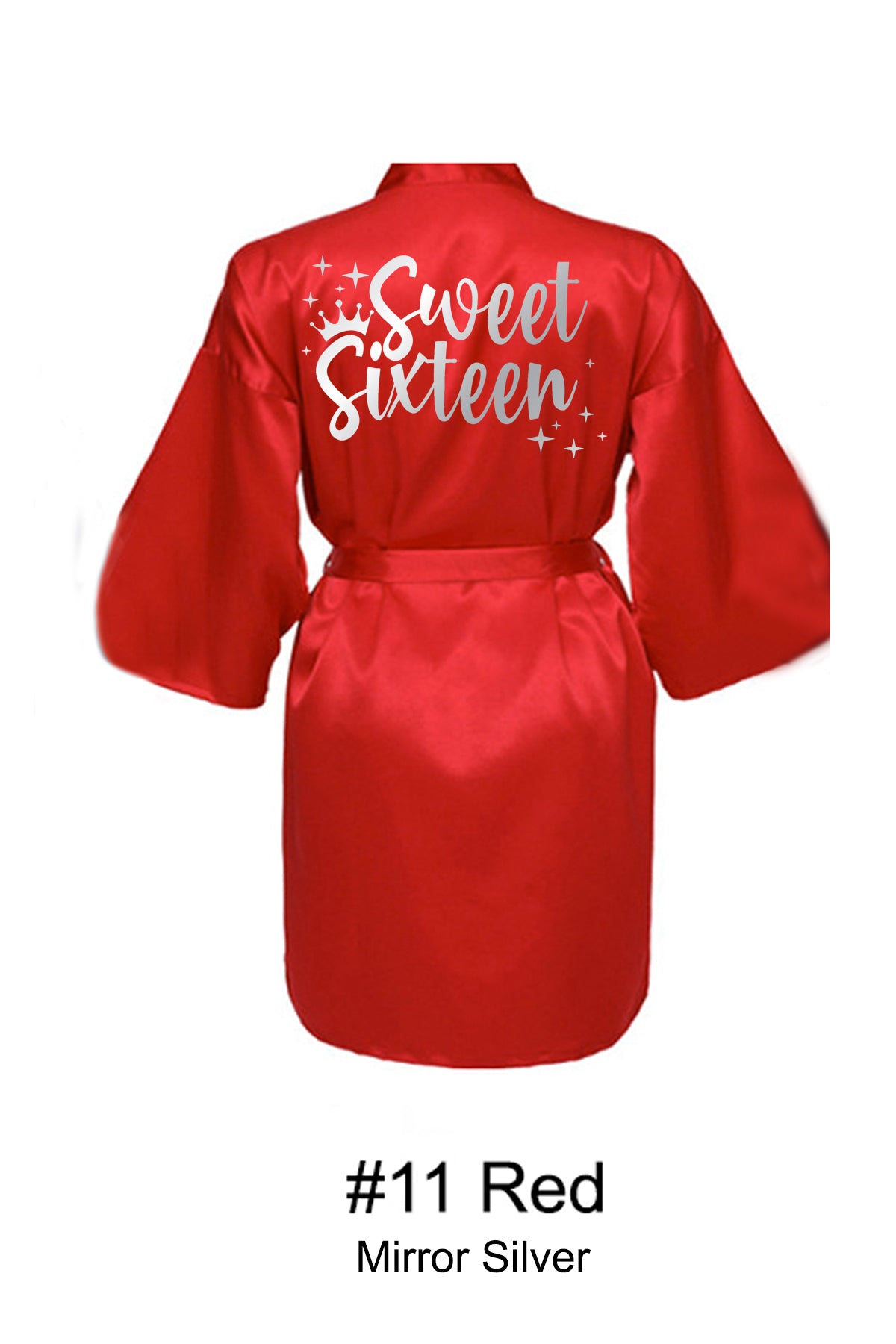Red Sweet 16 Robe