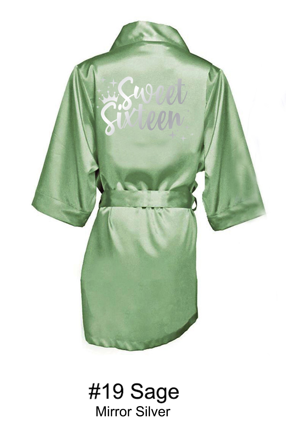 Sage Sweet 16 Robe