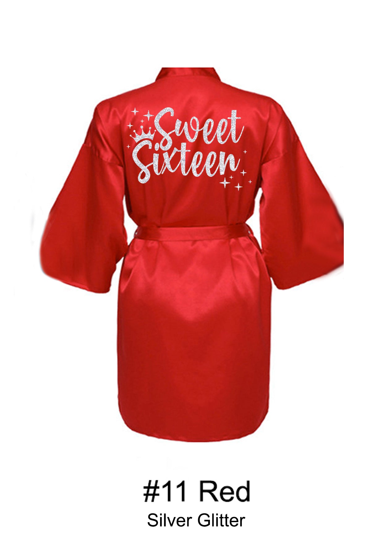 Red Sweet 16 Robe