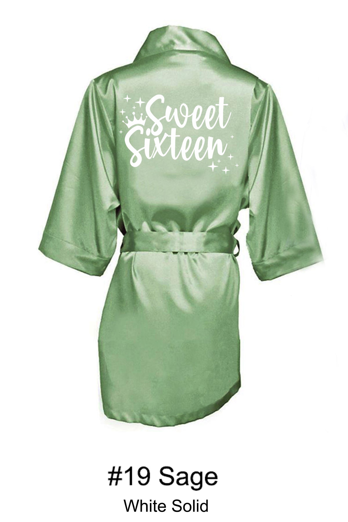 Sage Sweet 16 Robe