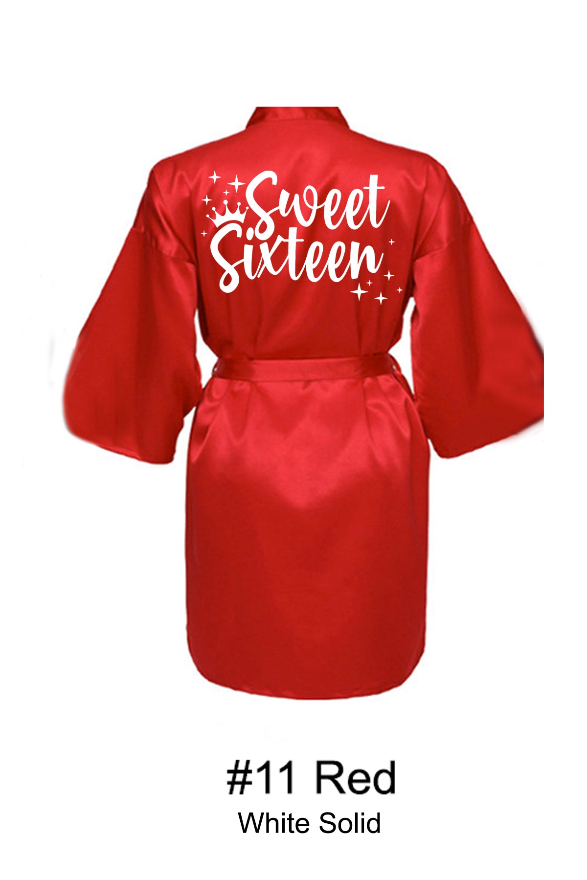 Red Sweet 16 Robe