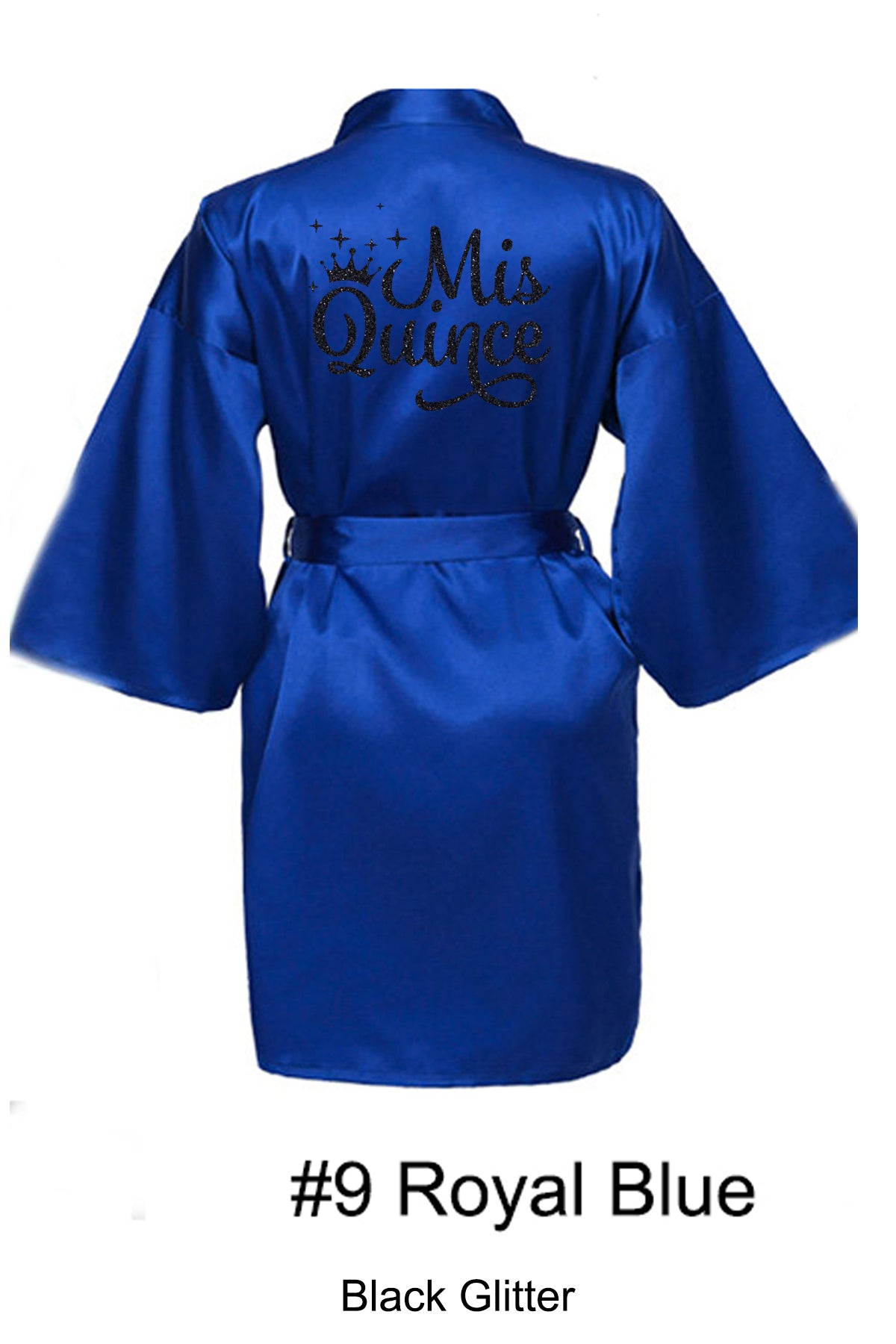 Royal Blue Quince Robe
