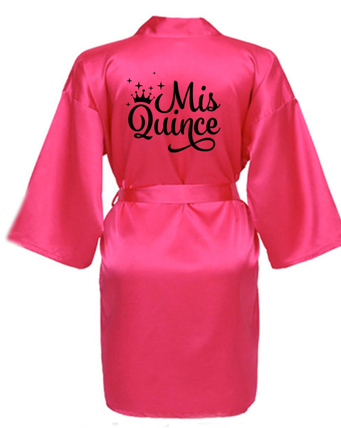 Hot Pink Quince Robe