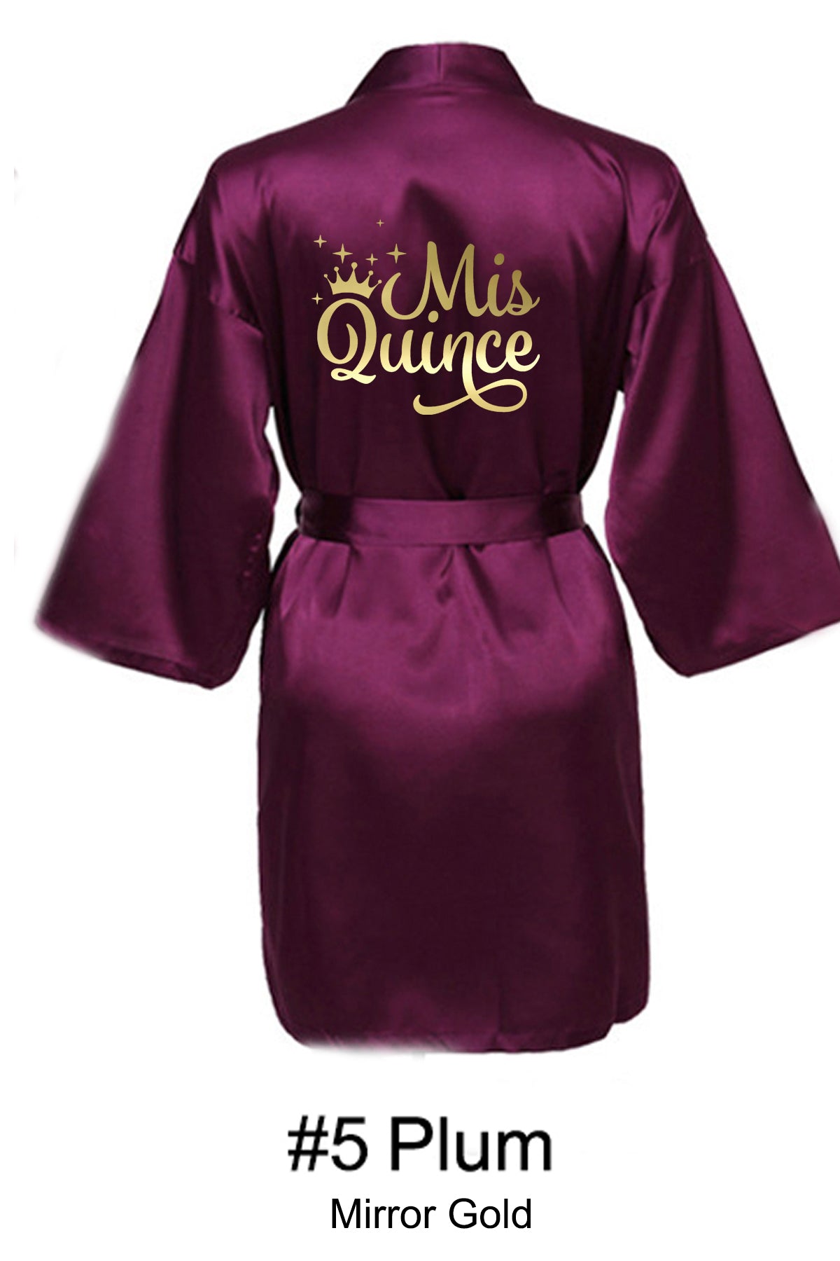 Plum Quince Robe