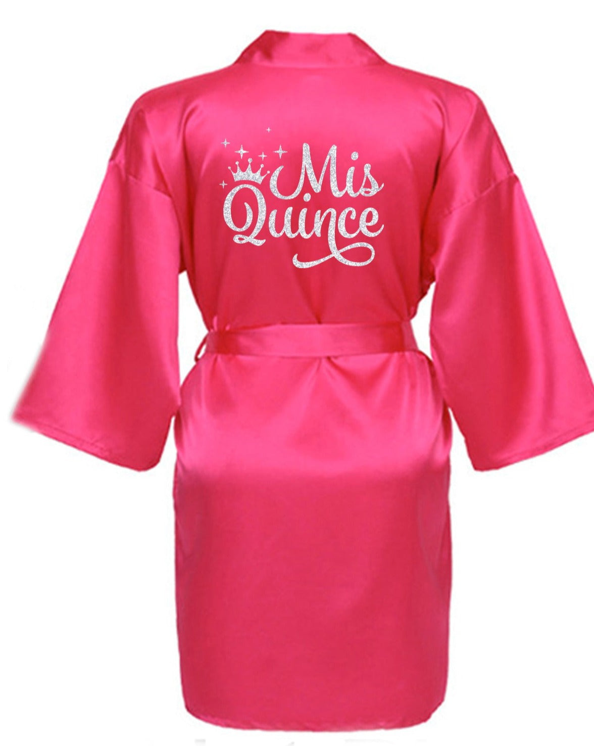 Hot Pink Quince Robe