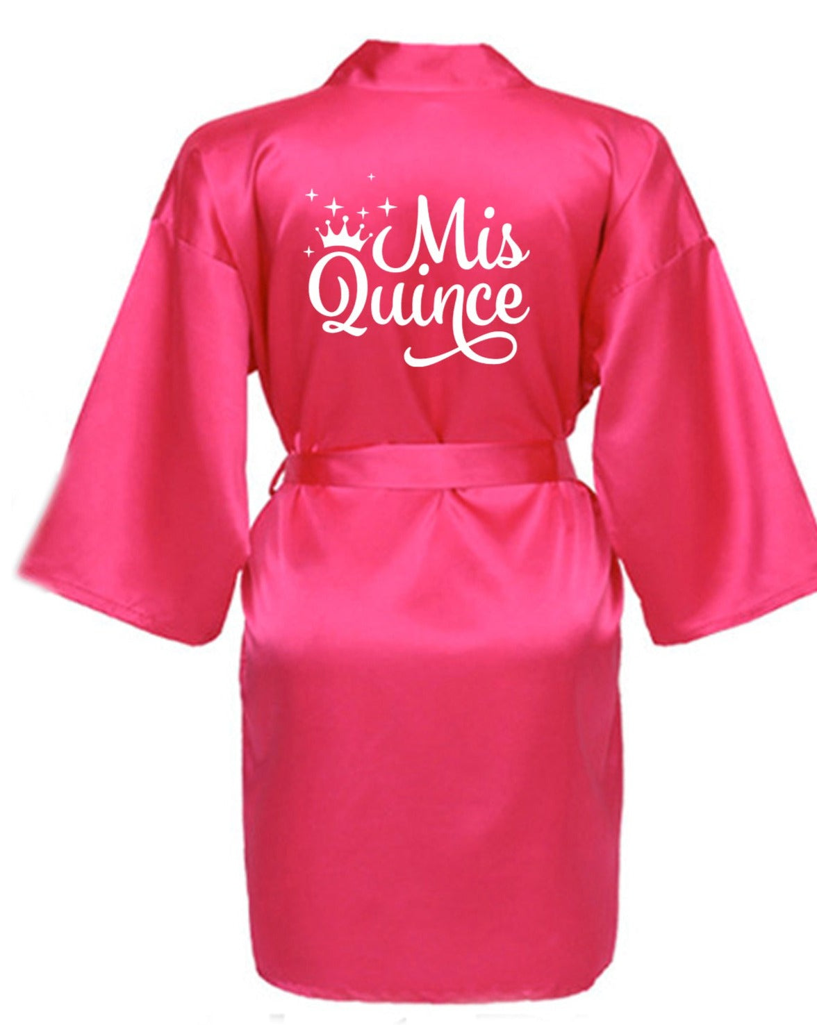 Hot Pink Quince Robe